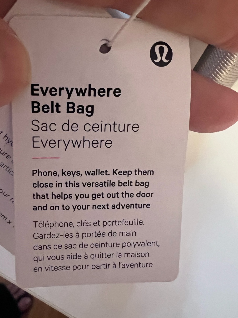 #952 Lululemon Everywhere Belt Bag 1L Prism Wash Multi Vapor NWT Rare - Picture 5 of 5